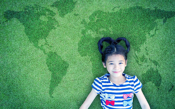 Dreaming to the green wolrd Green world